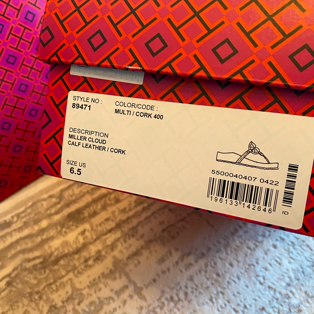 Tory Burch Women's Miller Cloud Slide Sandals - Picture 8 of 9